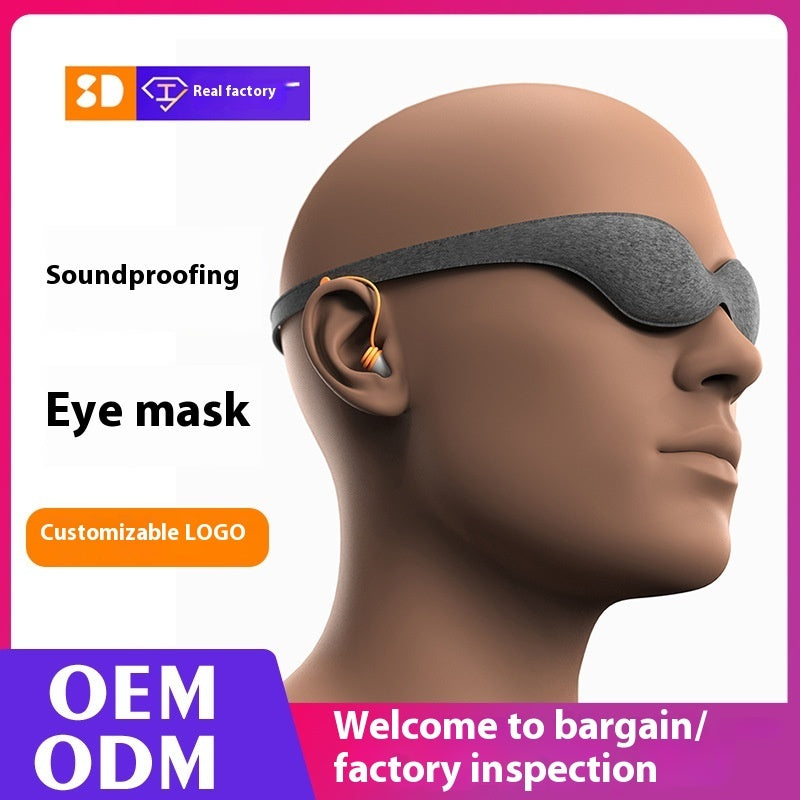 Earmuffs Soundproof Noise Reduction Sleeping Eyes Relieve Fatigue Eye Mask Sleep