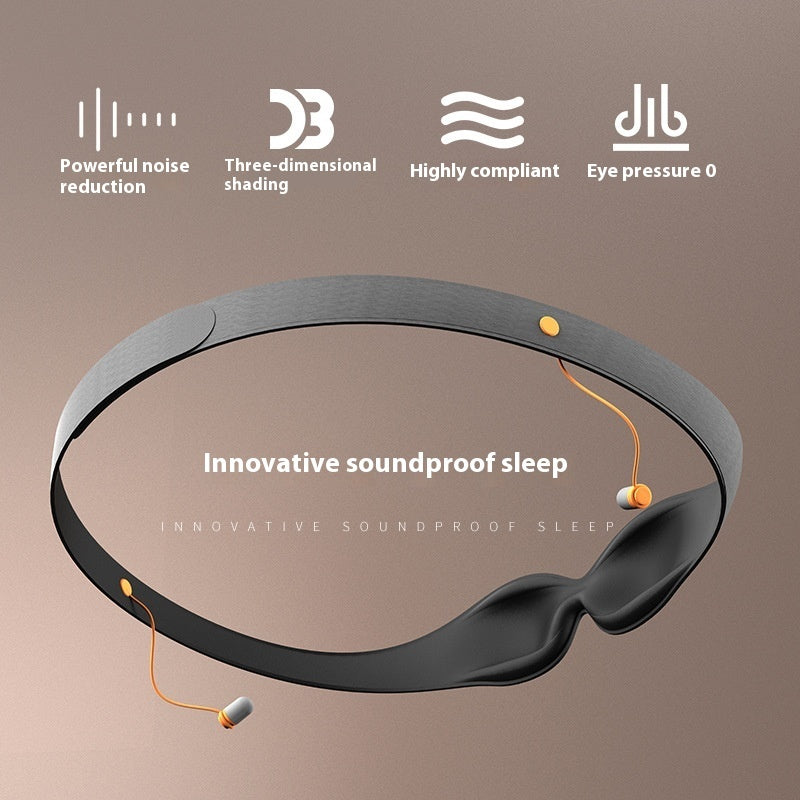 Earmuffs Soundproof Noise Reduction Sleeping Eyes Relieve Fatigue Eye Mask Sleep