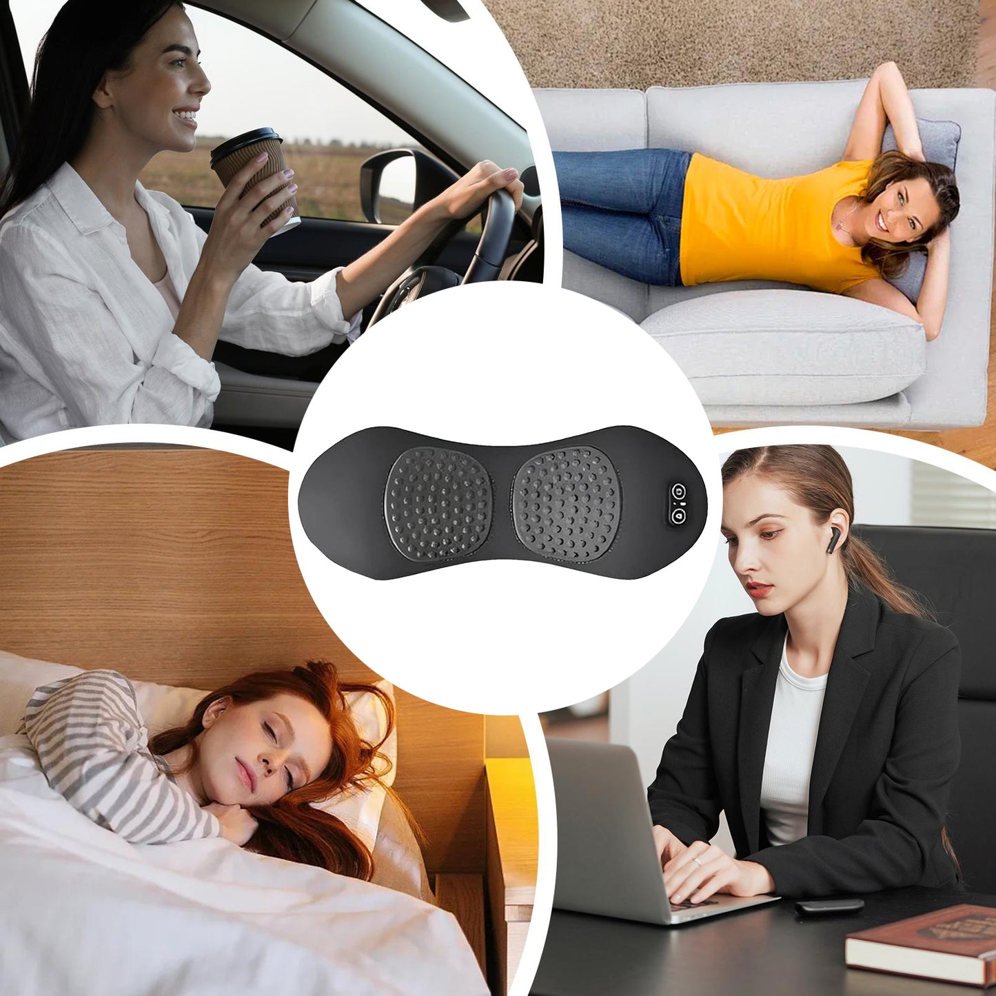 Lumbar Massage Heating Pillow