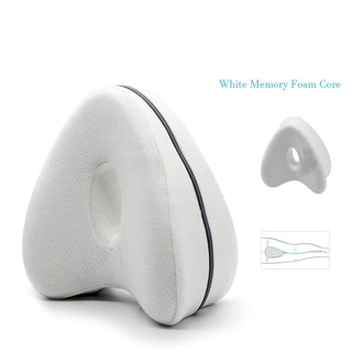 Knee Pillow Pain Relief for Lower Back, Hip, Knee, and Joint Discomfort, Sciatica, and Pregnancy